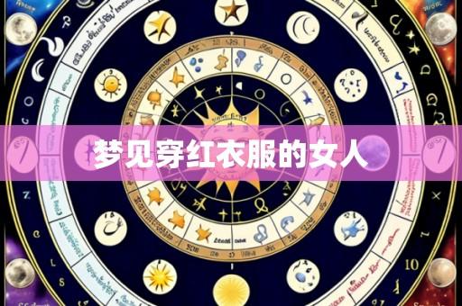 梦见穿红衣服的女人