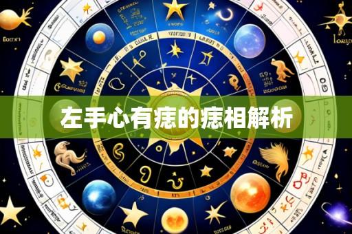 左手心有痣的痣相解析