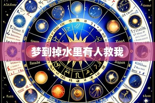 梦到掉水里有人救我