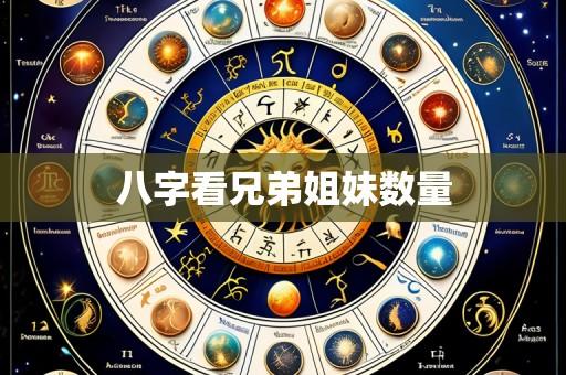 八字看兄弟姐妹数量