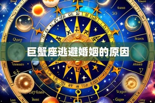 巨蟹座逃避婚姻的原因