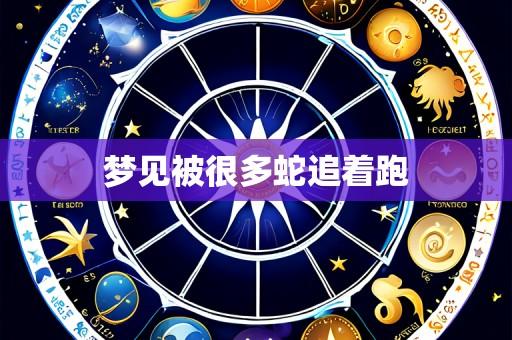 梦见被很多蛇追着跑