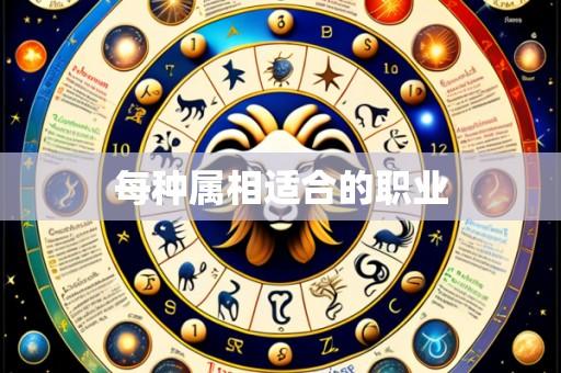 每种属相适合的职业