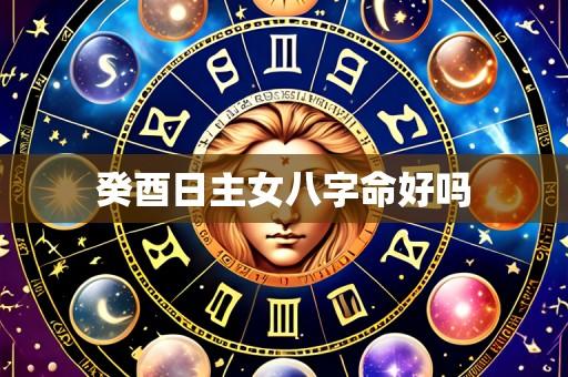 癸酉日主女八字命好吗