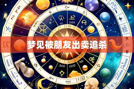 梦见被朋友出卖追杀