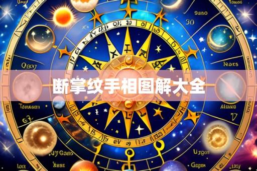 断掌纹手相图解大全