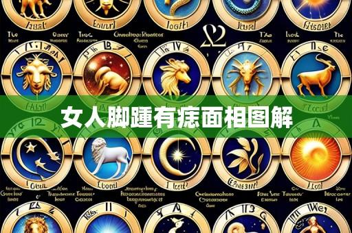 女人脚踵有痣面相图解