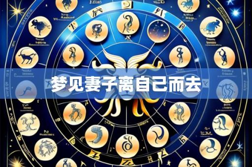 梦见妻子离自己而去