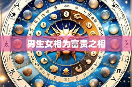 男生女相为富贵之相
