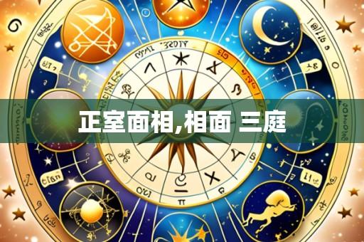 正室面相,相面 三庭