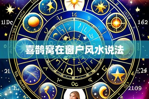 喜鹊窝在窗户风水说法