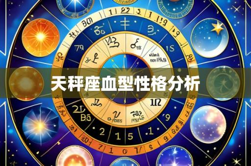 天秤座血型性格分析