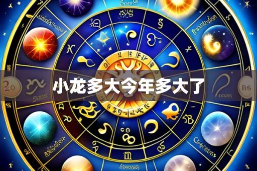 小龙多大今年多大了