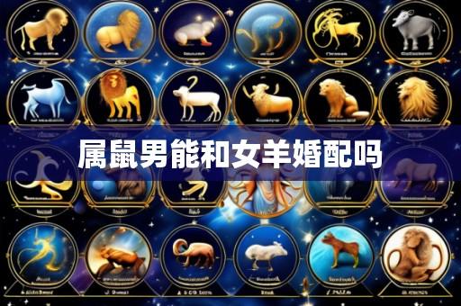 属鼠男能和女羊婚配吗