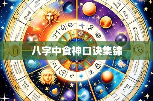 八字中食神口诀集锦