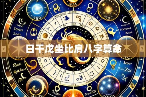 日干戊坐比肩八字算命