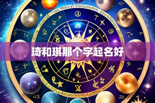 琦和琪那个字起名好