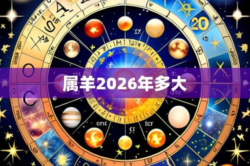 属羊2026年多大