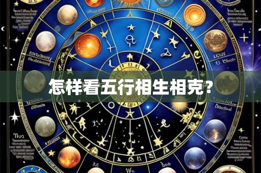 怎样看五行相生相克？