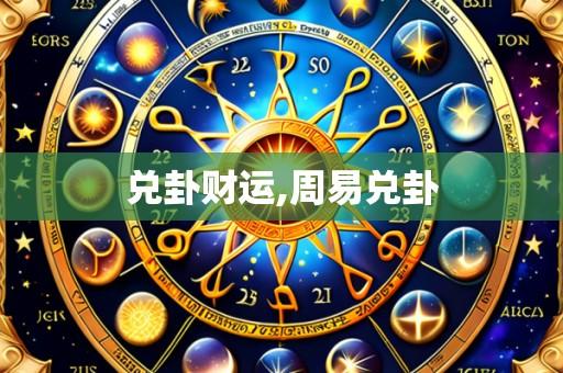兑卦财运,周易兑卦