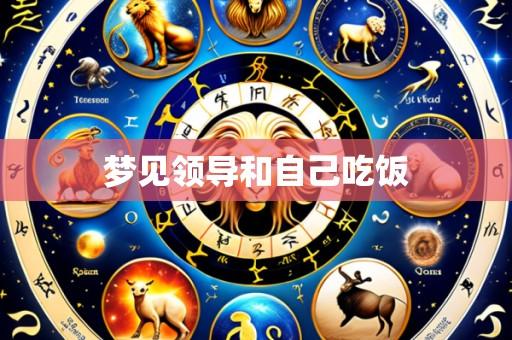 梦见领导和自己吃饭