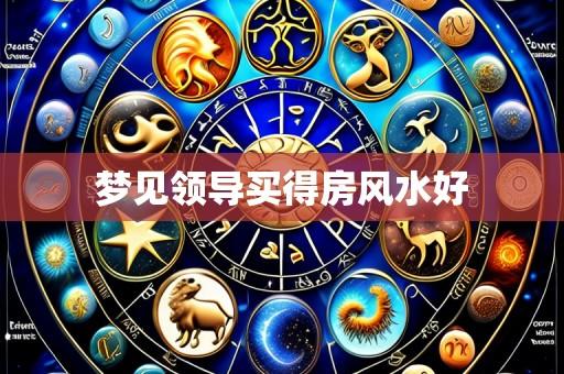 梦见领导买得房风水好