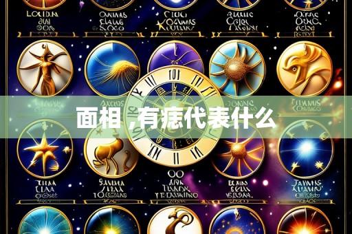 面相 ,有痣代表什么