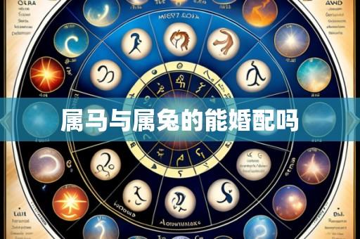 属马与属兔的能婚配吗
