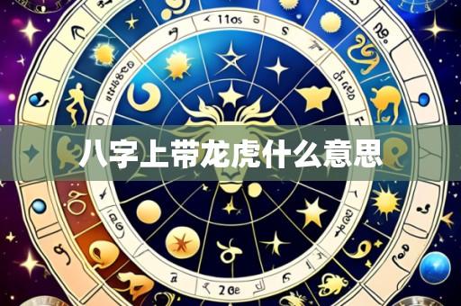 八字上带龙虎什么意思