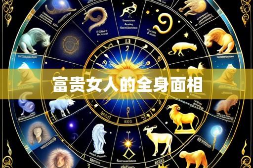 富贵女人的全身面相