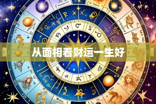 从面相看财运一生好