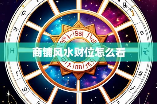 商铺风水财位怎么看