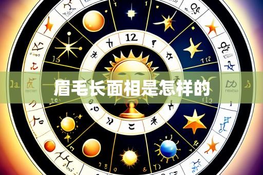 眉毛长面相是怎样的