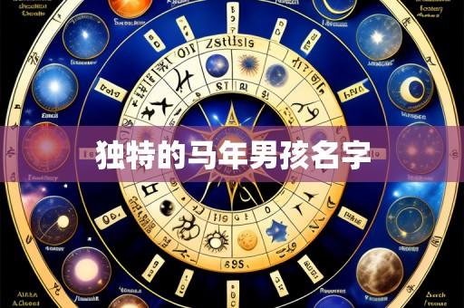 独特的马年男孩名字