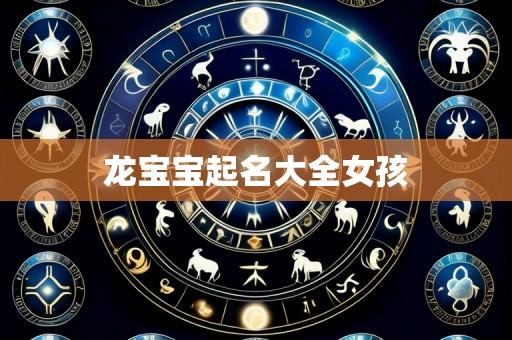 龙宝宝起名大全女孩