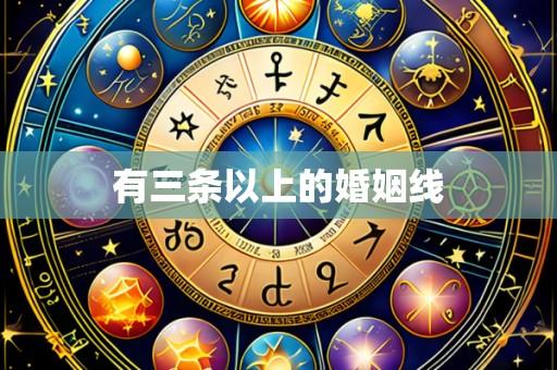 有三条以上的婚姻线