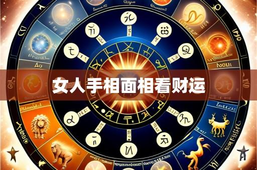 女人手相面相看财运