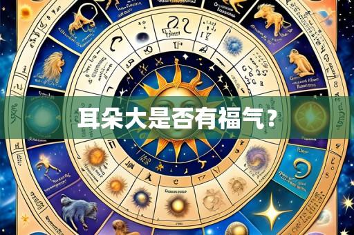 耳朵大是否有福气?
