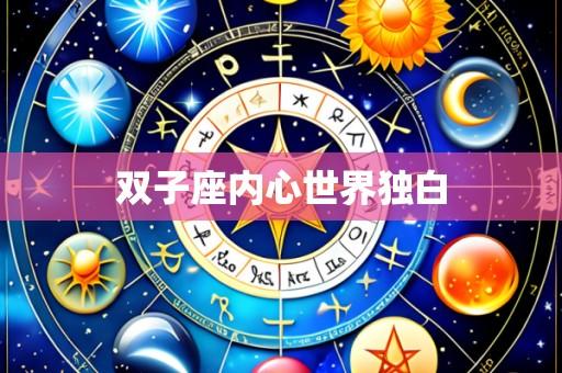双子座内心世界独白