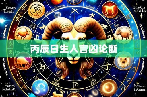 丙辰日生人吉凶论断