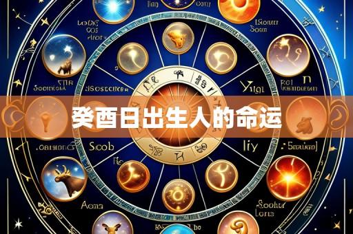 癸酉日出生人的命运