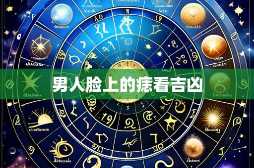 男人脸上的痣看吉凶