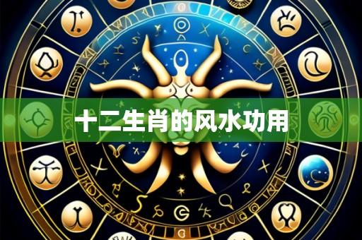 十二生肖的风水功用
