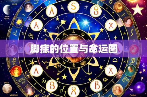 脚痣的位置与命运图