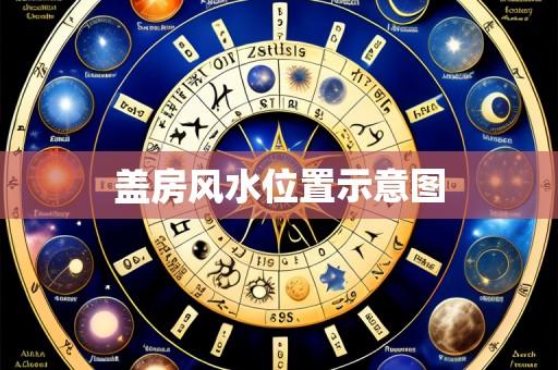 盖房风水位置示意图