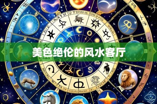 美色绝伦的风水客厅