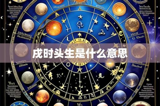 戌时头生是什么意思