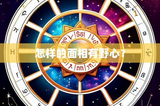 怎样的面相有野心?
