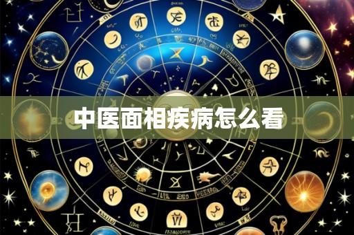 中医面相疾病怎么看