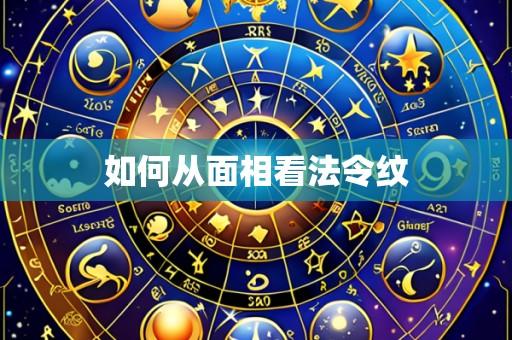 如何从面相看法令纹